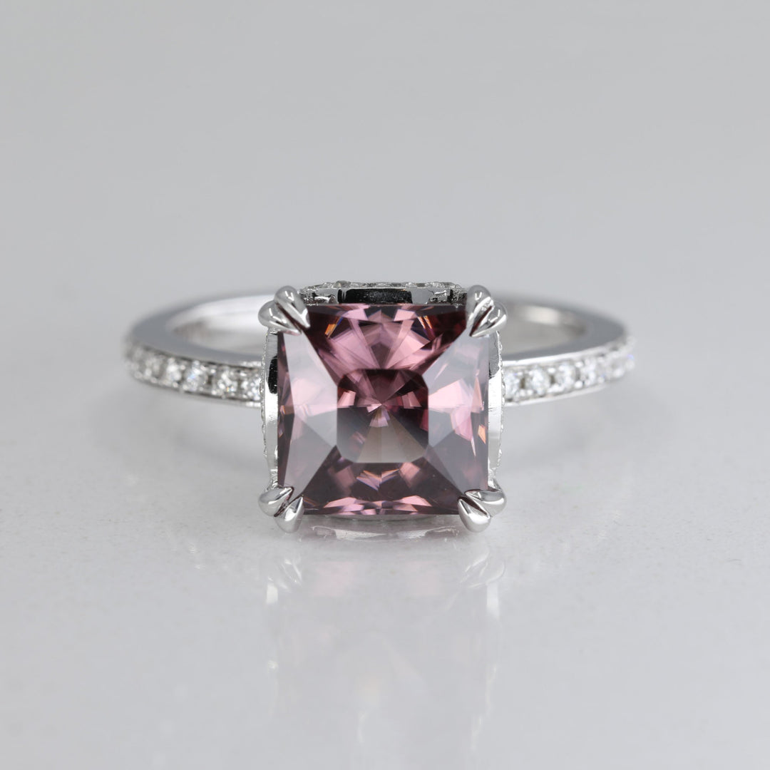 Liana Princess Cut Engagement Ring Setting