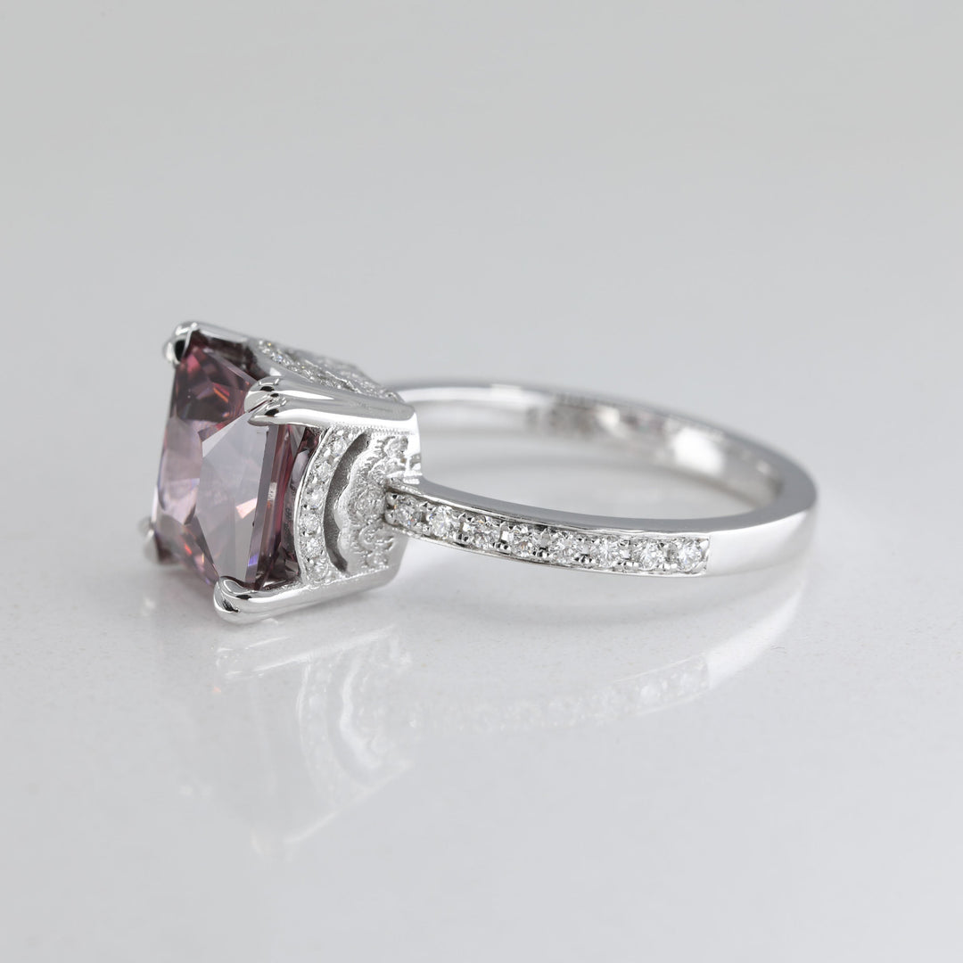Liana Princess Cut Engagement Ring Setting