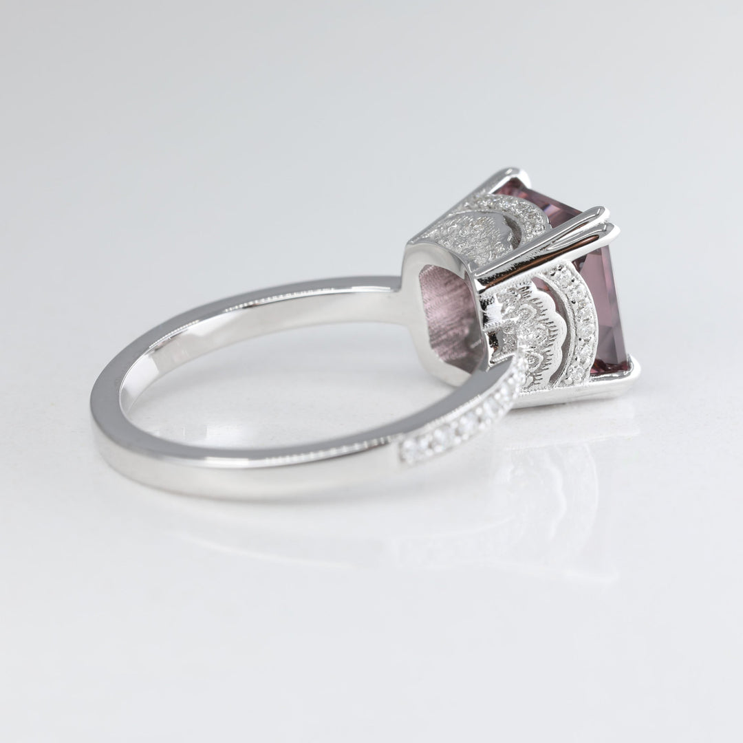 Liana Princess Cut Engagement Ring Setting