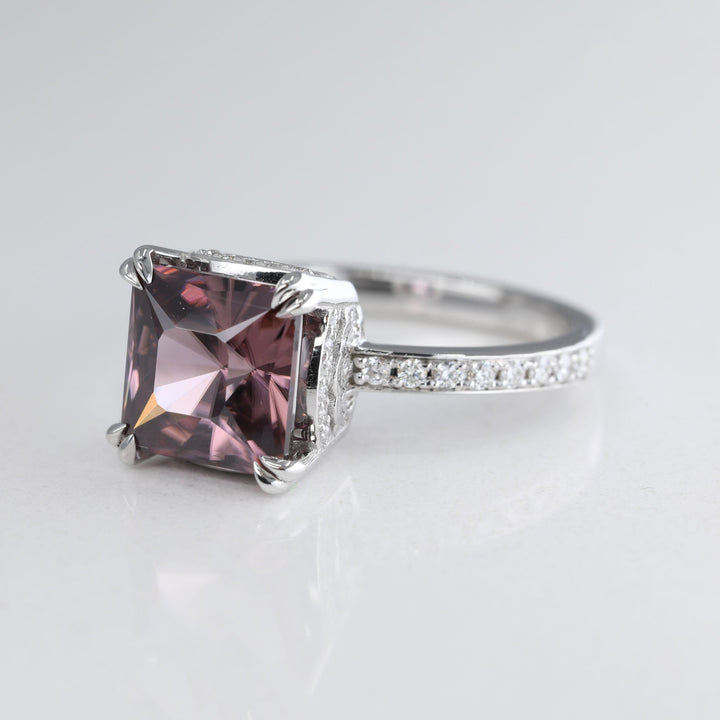 Liana Princess Cut Engagement Ring Setting