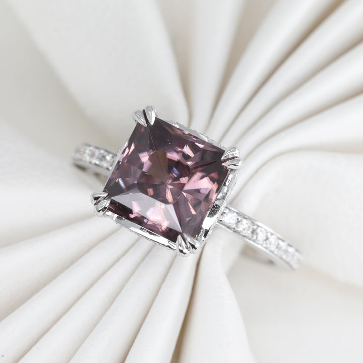 Liana Princess Cut Engagement Ring Setting