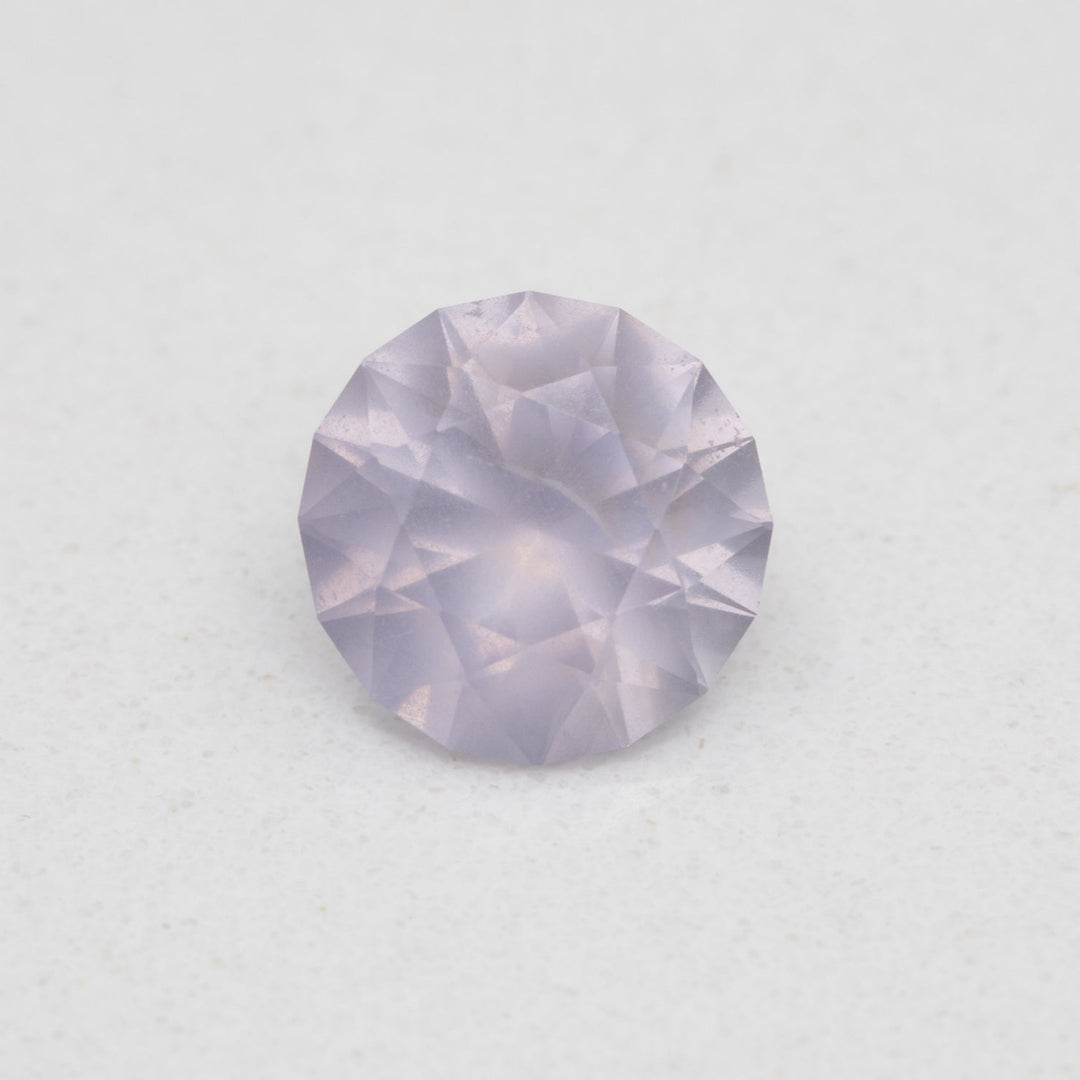 1.90cts Light Pink Opalescent Round Sapphire
