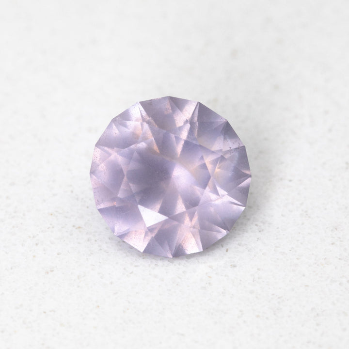 1.90cts Light Pink Opalescent Round Sapphire