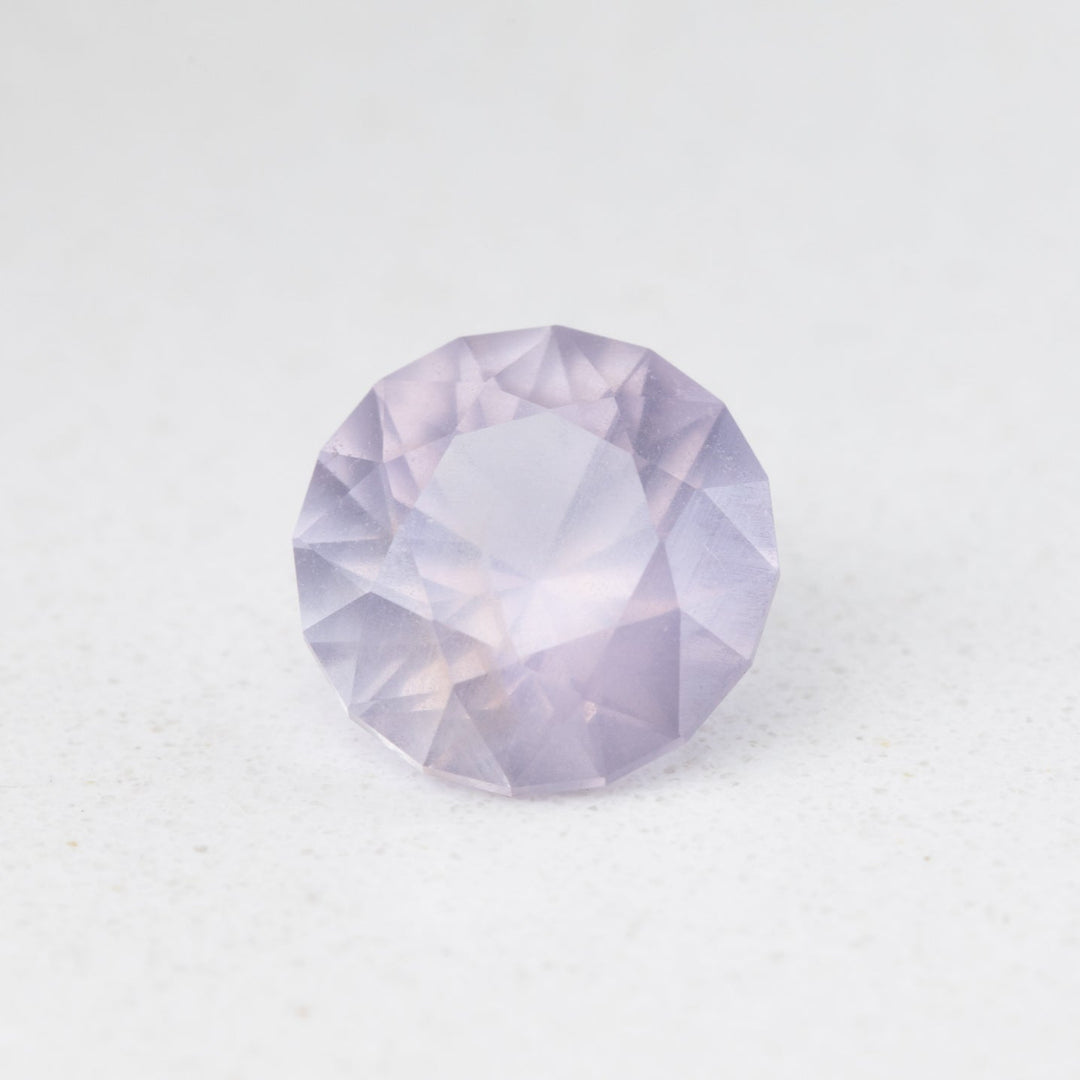 1.90cts Light Pink Opalescent Round Sapphire