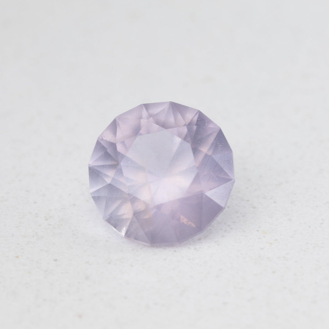 1.90cts Light Pink Opalescent Round Sapphire