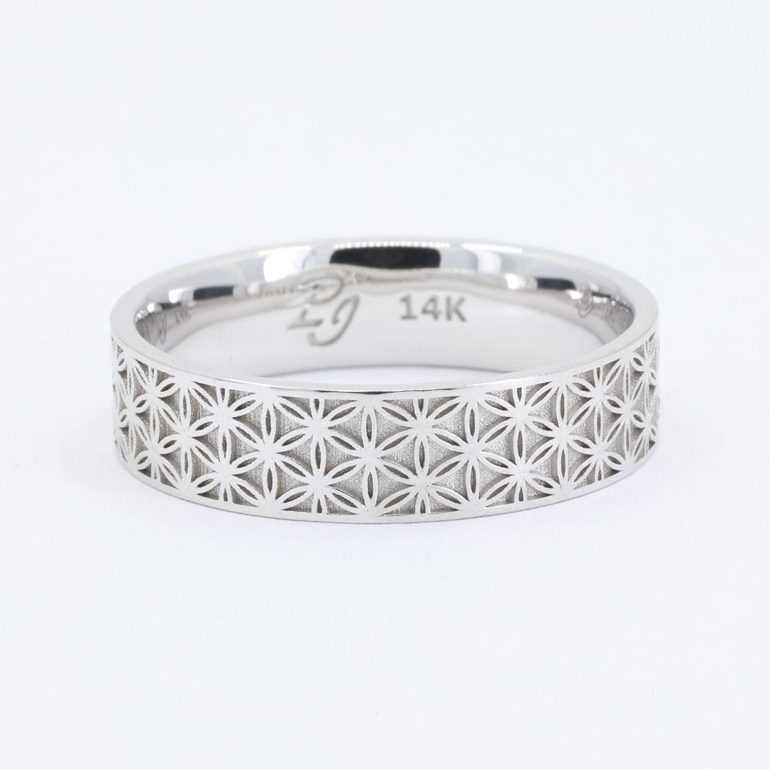 Florus Men's Flower of Life Comfort Fit Band