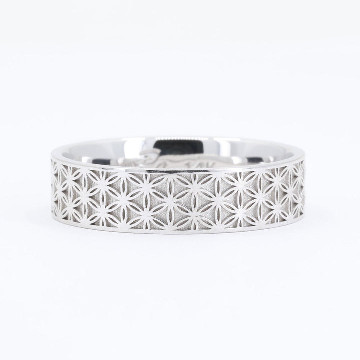 Florus Men's Flower of Life Comfort Fit Band