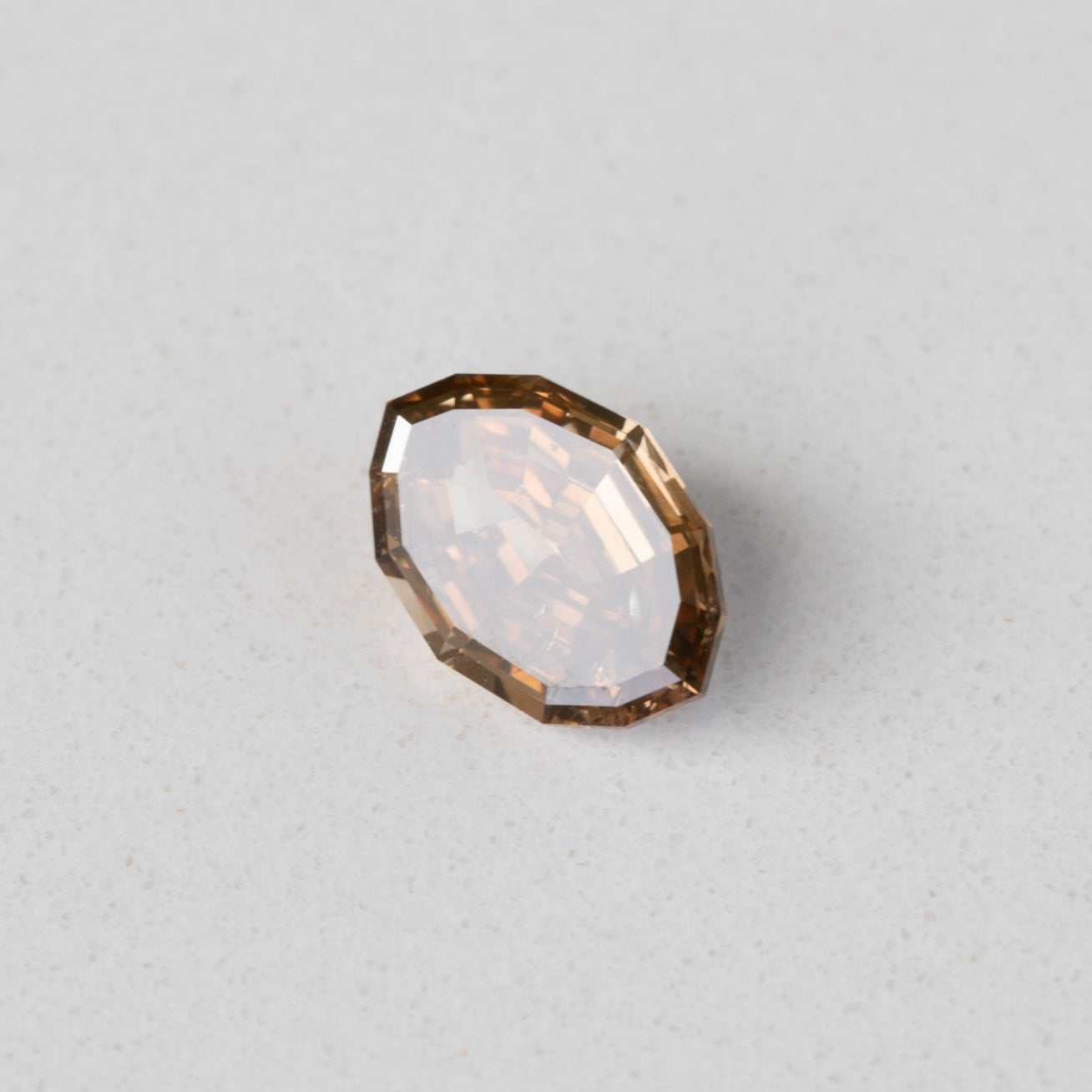 0.90ct Chocolate Geo Marquise Step Cut Diamond – view 2
