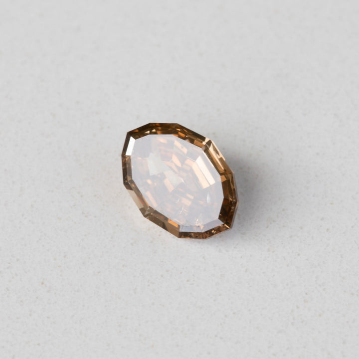 0.90ct Chocolate Geo Marquise Step Cut Diamond