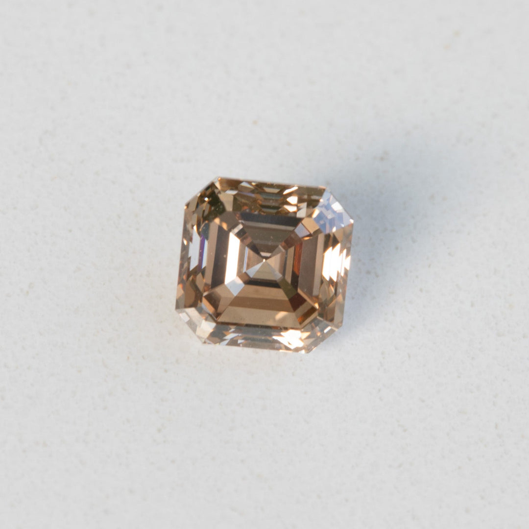 1.04ct Fancy Brown Asscher Cut Diamond with GIA Certificate VS1