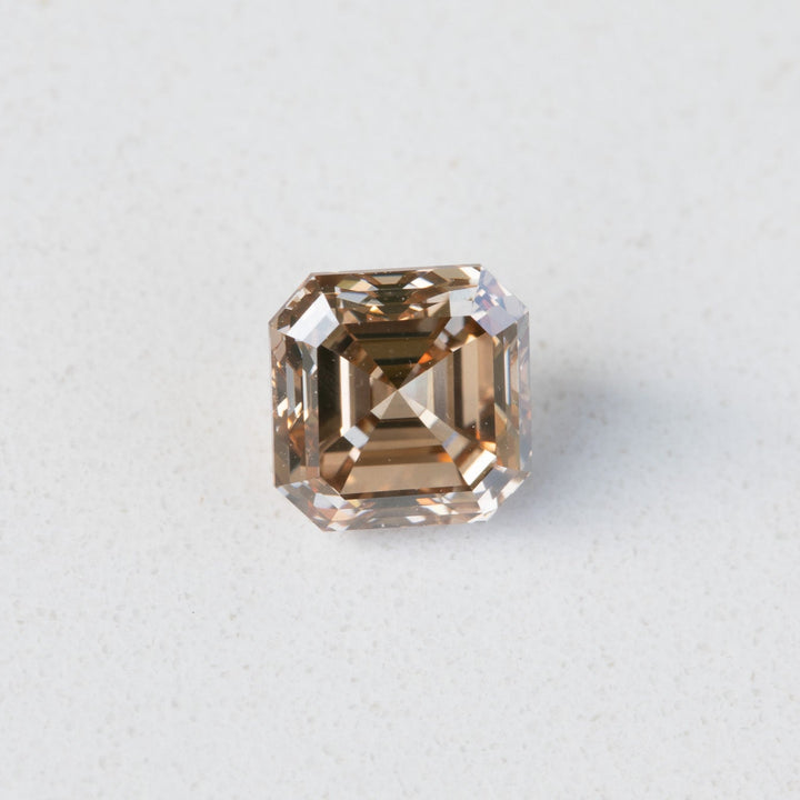1.04ct Fancy Brown Asscher Cut Diamond with GIA Certificate VS1