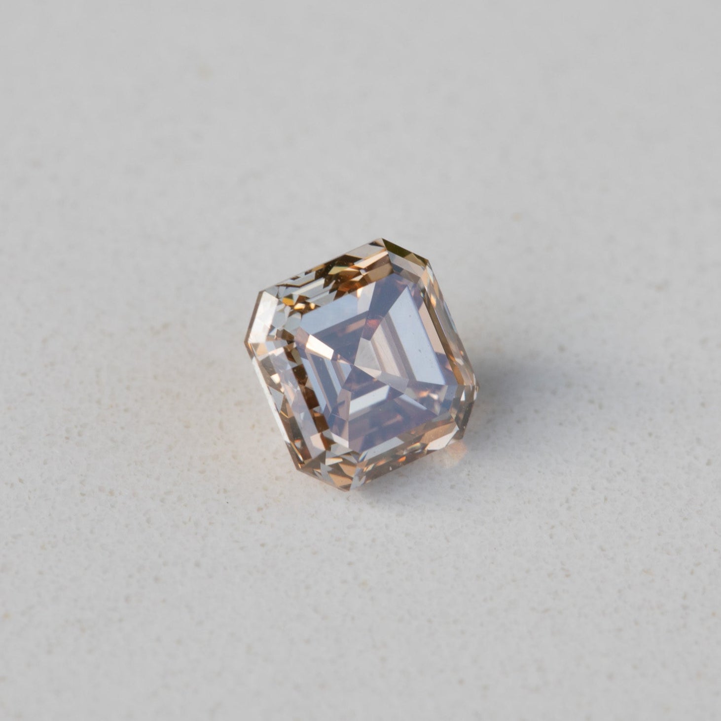 1.04ct Fancy Brown Asscher Cut Diamond with GIA Certificate VS1 – view 2