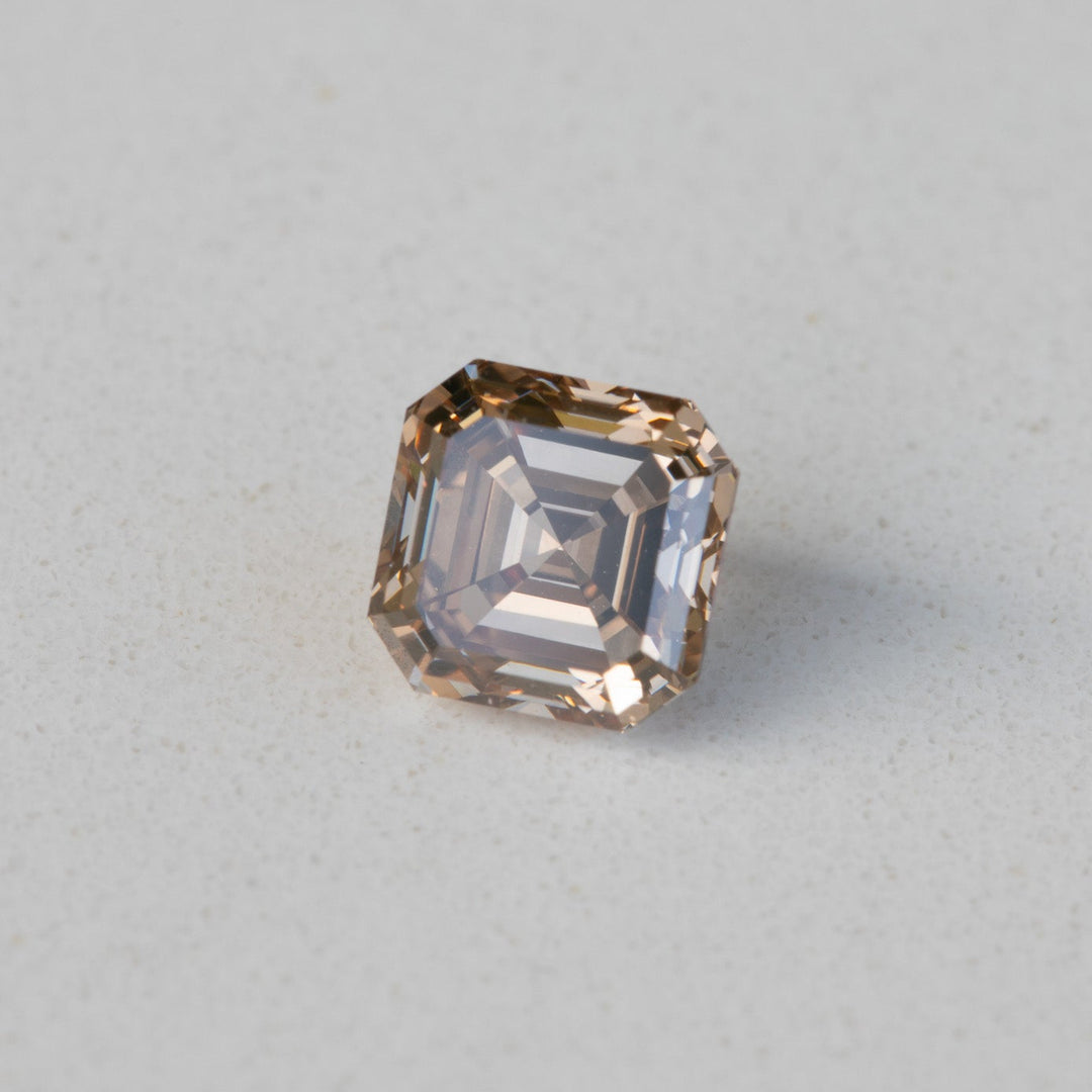 1.04ct Fancy Brown Asscher Cut Diamond with GIA Certificate VS1