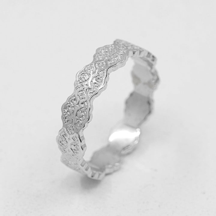 Aria Lace Wedding Ring