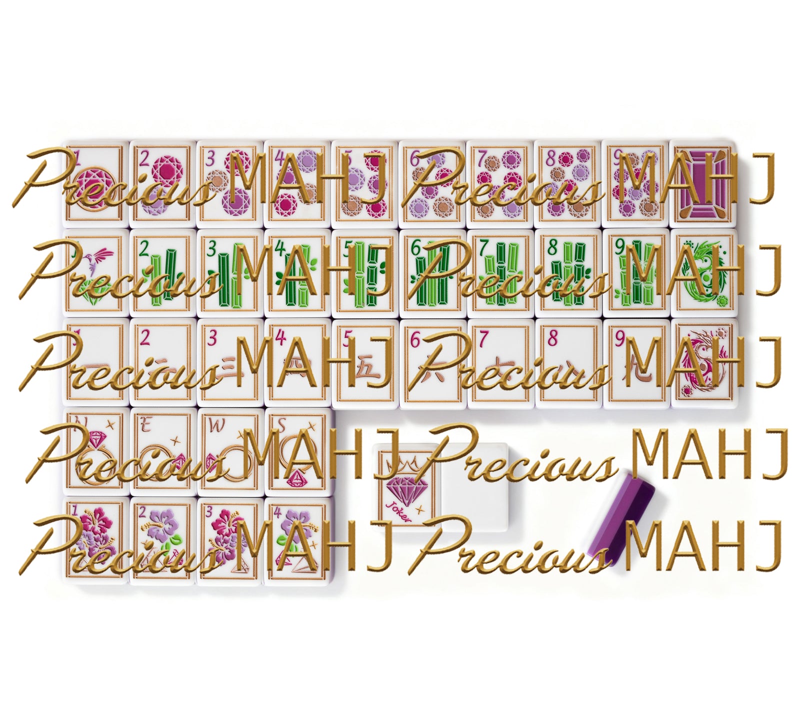 Jewel No. 1 - Amethyst Tiles – view 2