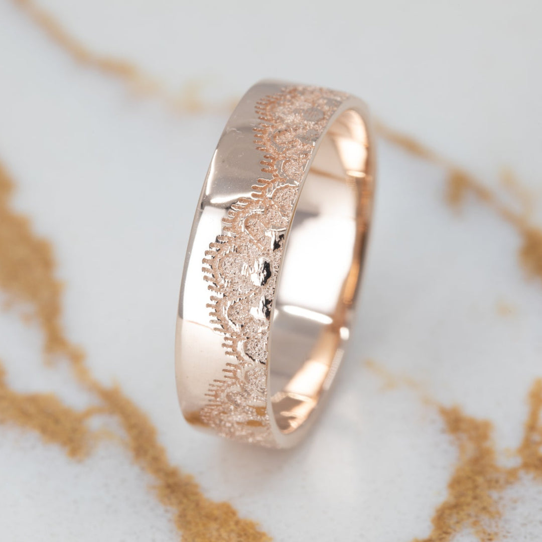 Esti Lace Classic Wedding Ring