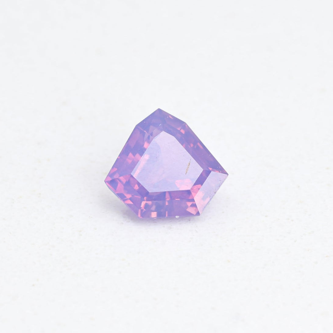 0.83cts Purple Opalescent Sapphire Shield