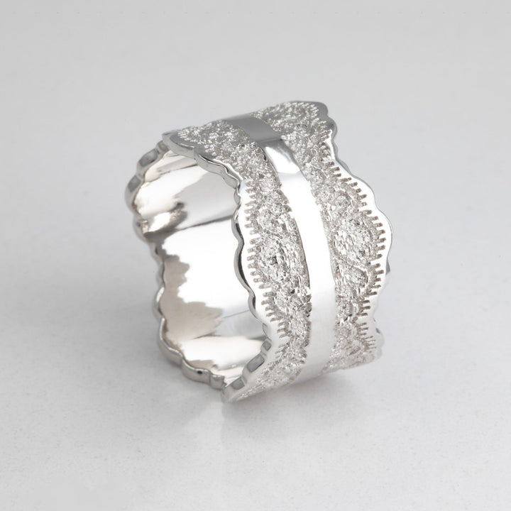 Gia Lace Wedding Ring