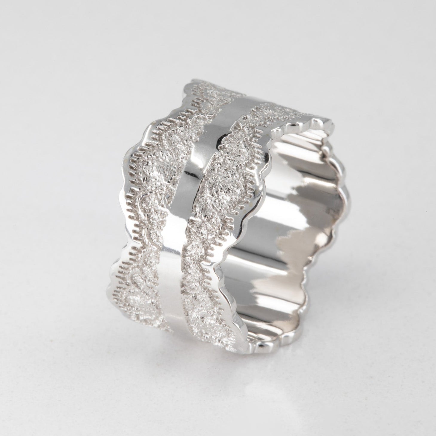 Gia Lace Wedding Ring – view 2