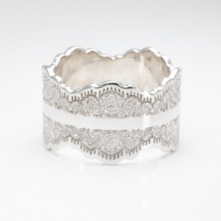 Gia Lace Wedding Ring