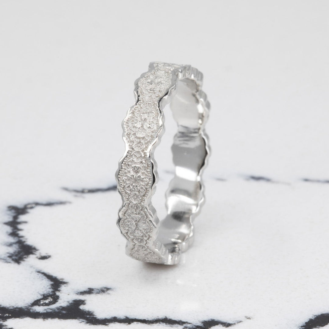 Eden Lace Wedding Ring