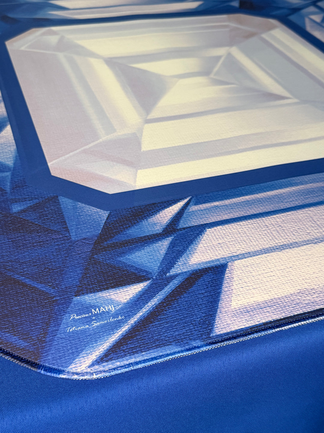 The Sapphire Mat - Blue - Asscher