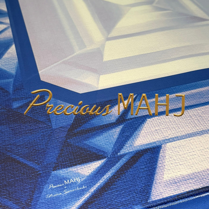 The Sapphire Mat - Blue - Asscher – view 2