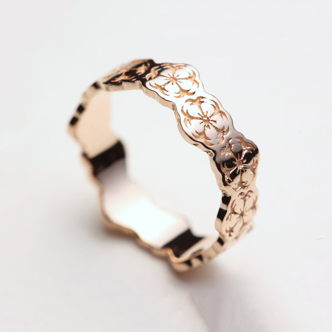 Sakura Wedding Ring