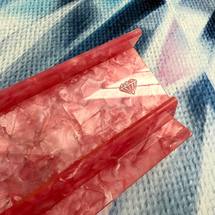 Pink Spinel Mahjong Racks for Breast Cancer Awareness