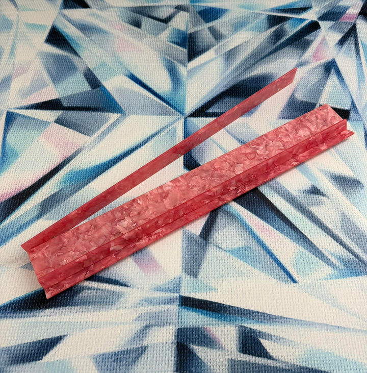 Pink Spinel Mahjong Racks for Breast Cancer Awareness