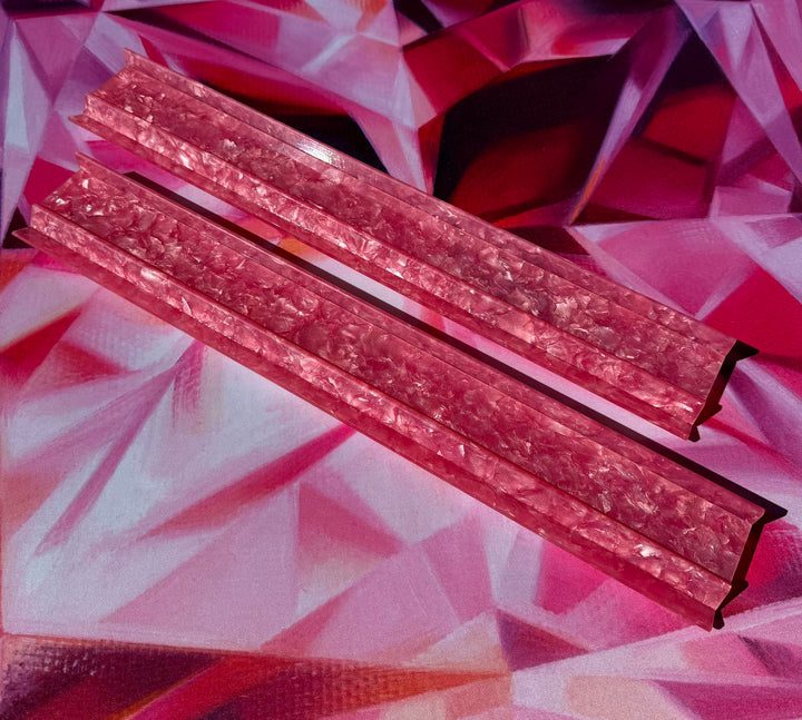 Pink Spinel Mahjong Racks for Breast Cancer Awareness