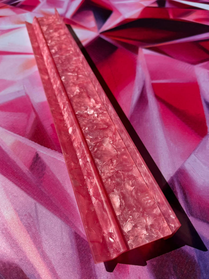 Pink Spinel Mahjong Racks for Breast Cancer Awareness