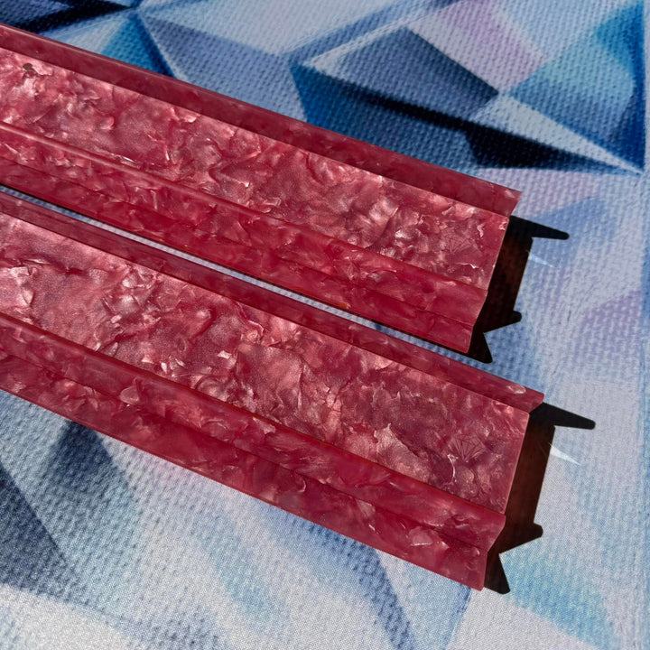 Pink Spinel Mahjong Racks for Breast Cancer Awareness