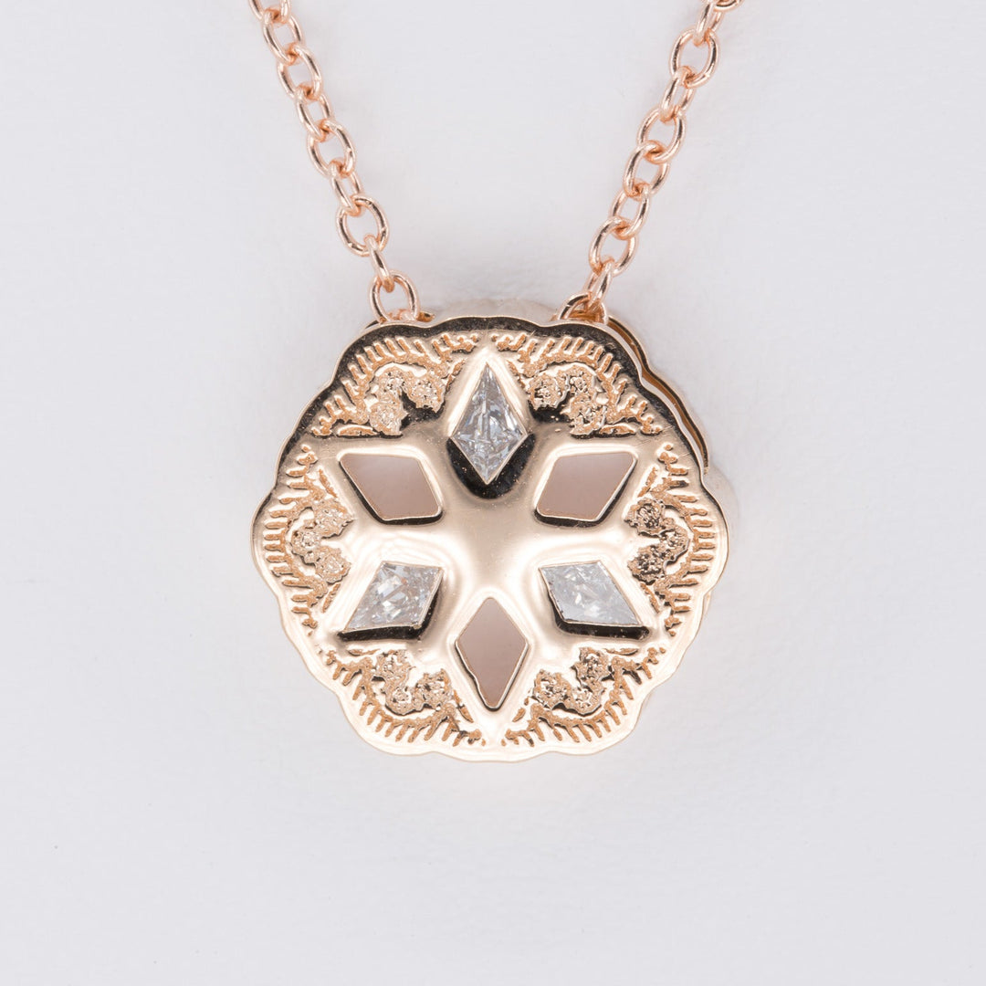 Yael Star of David Lace Pendant with Kite Diamonds