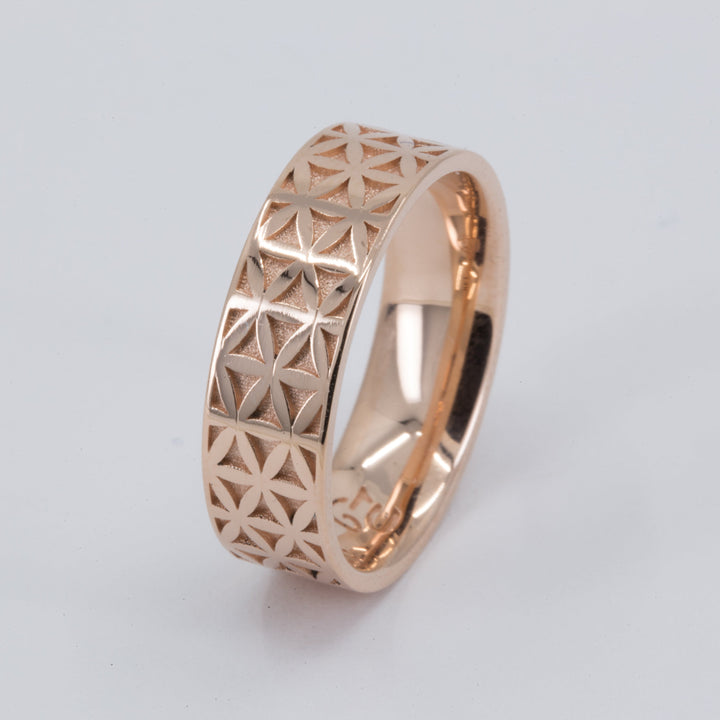 Vitalis Men's Flower of Life Comfort Fit Band