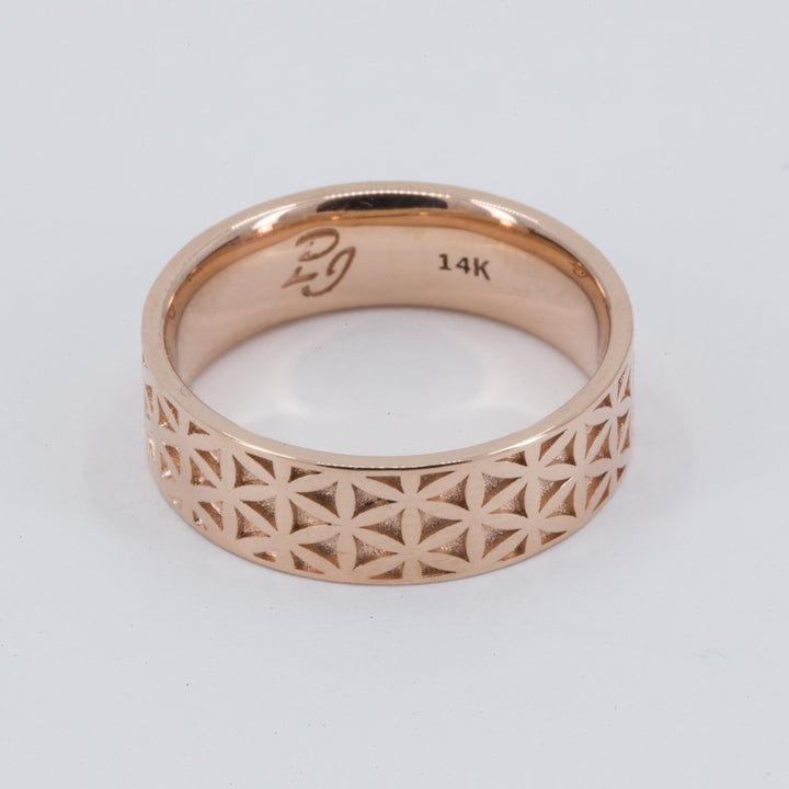 Vitalis Men's Flower of Life Comfort Fit Band