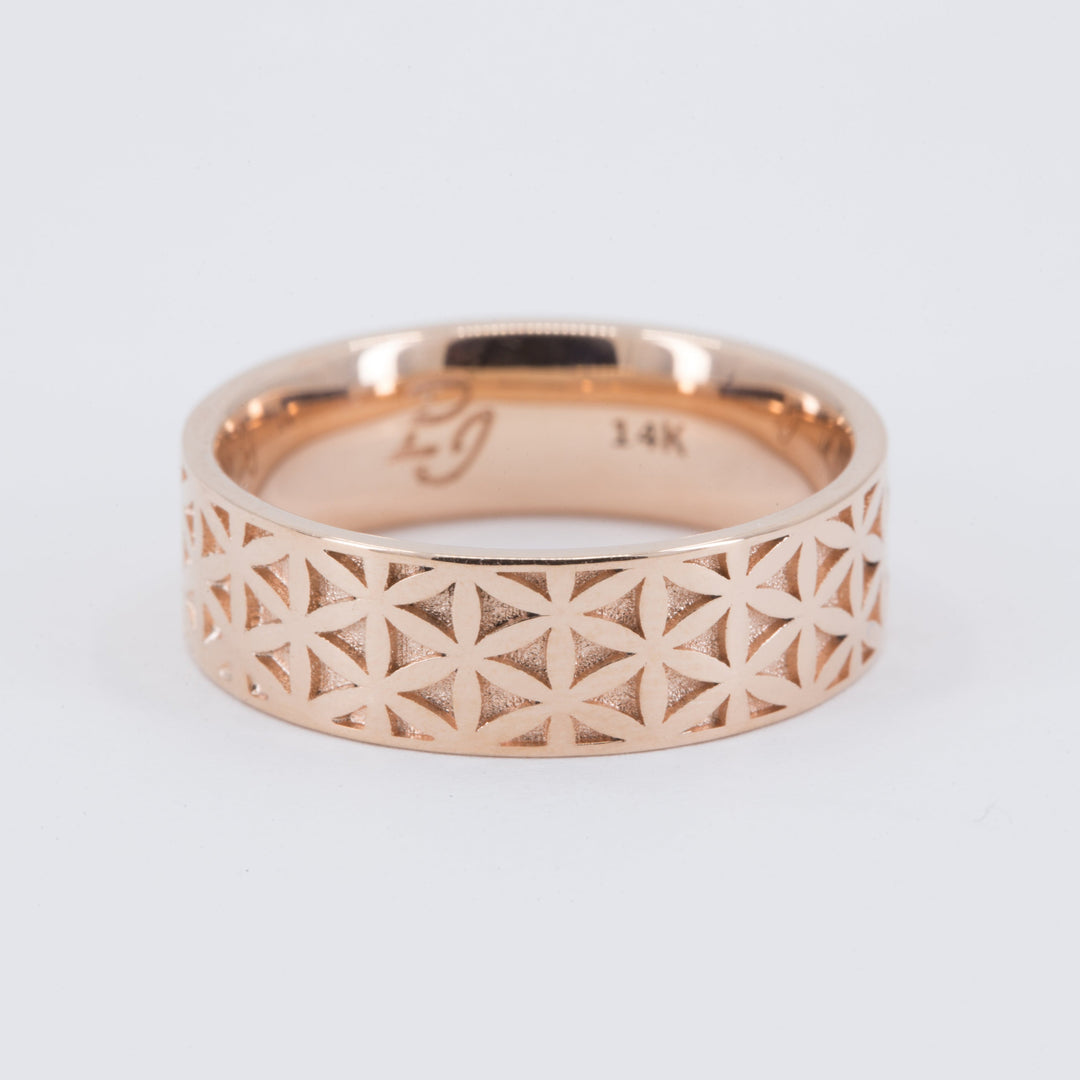 Vitalis Men's Flower of Life Comfort Fit Band