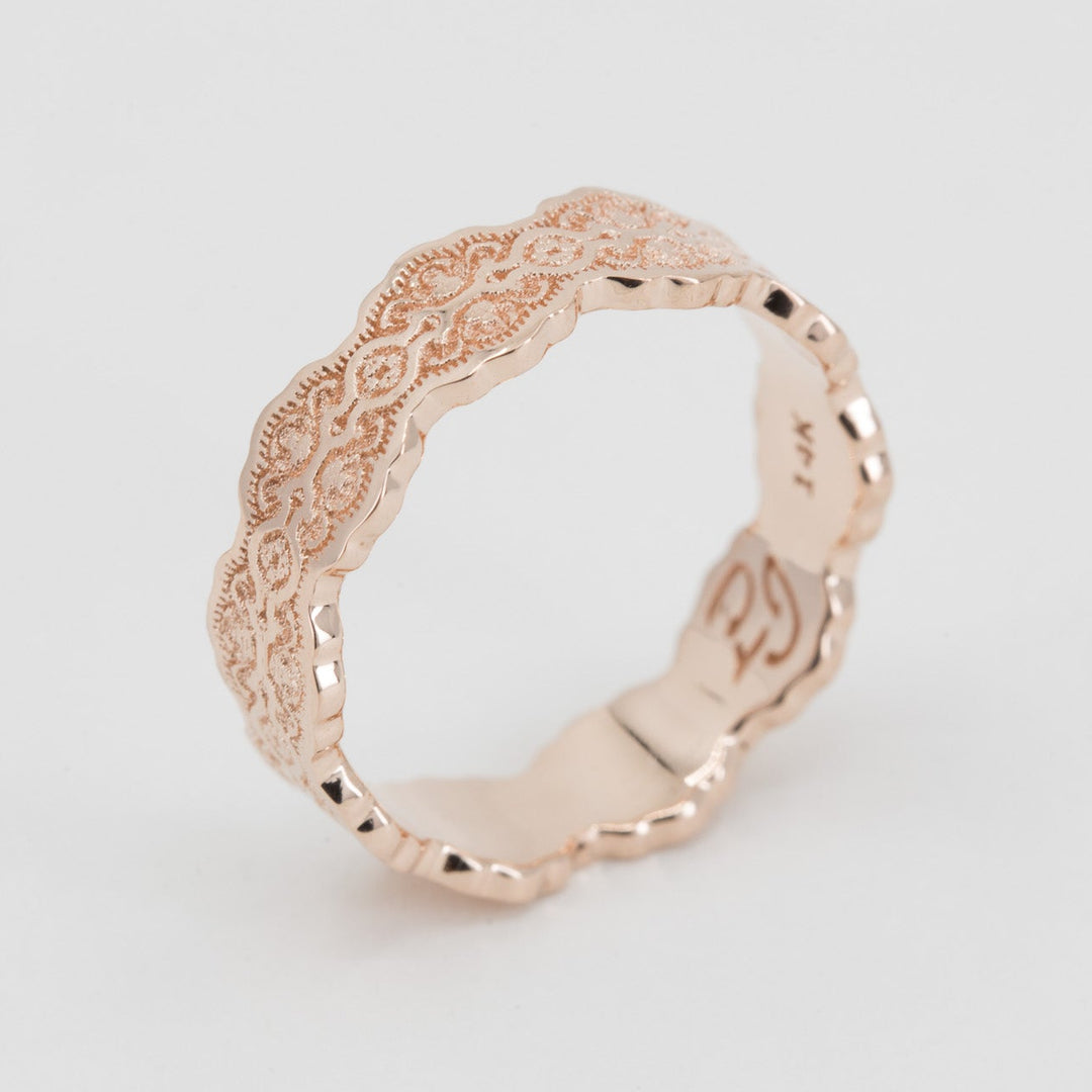Aria Lace Wedding Ring
