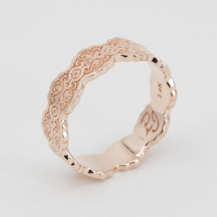 Aria Lace Wedding Ring