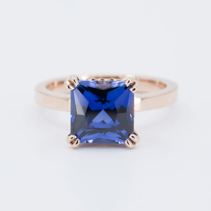 Noa Princess Cut Engagement Ring Setting