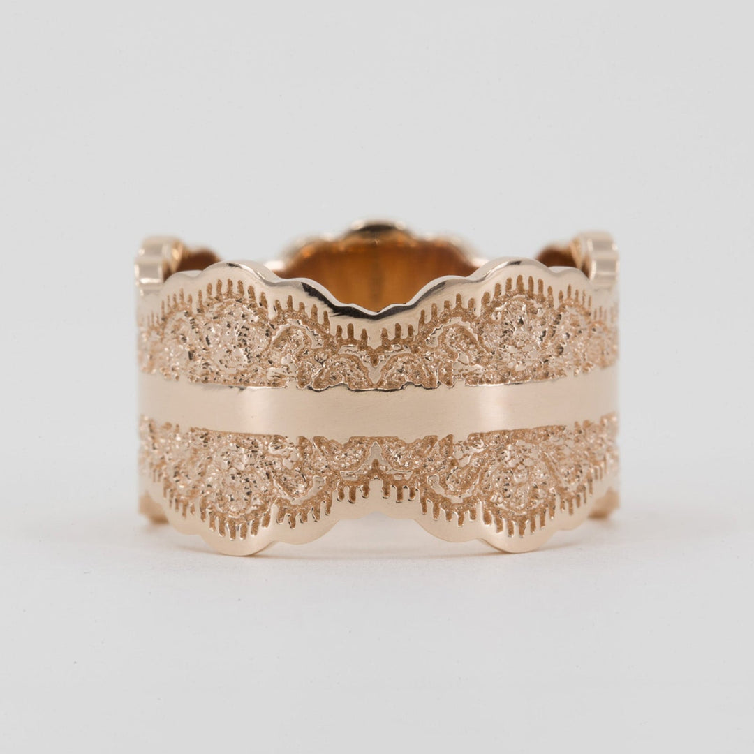 Gia Lace Wedding Ring