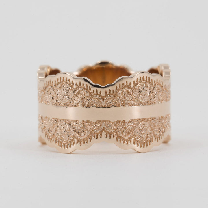 Gia Lace Wedding Ring