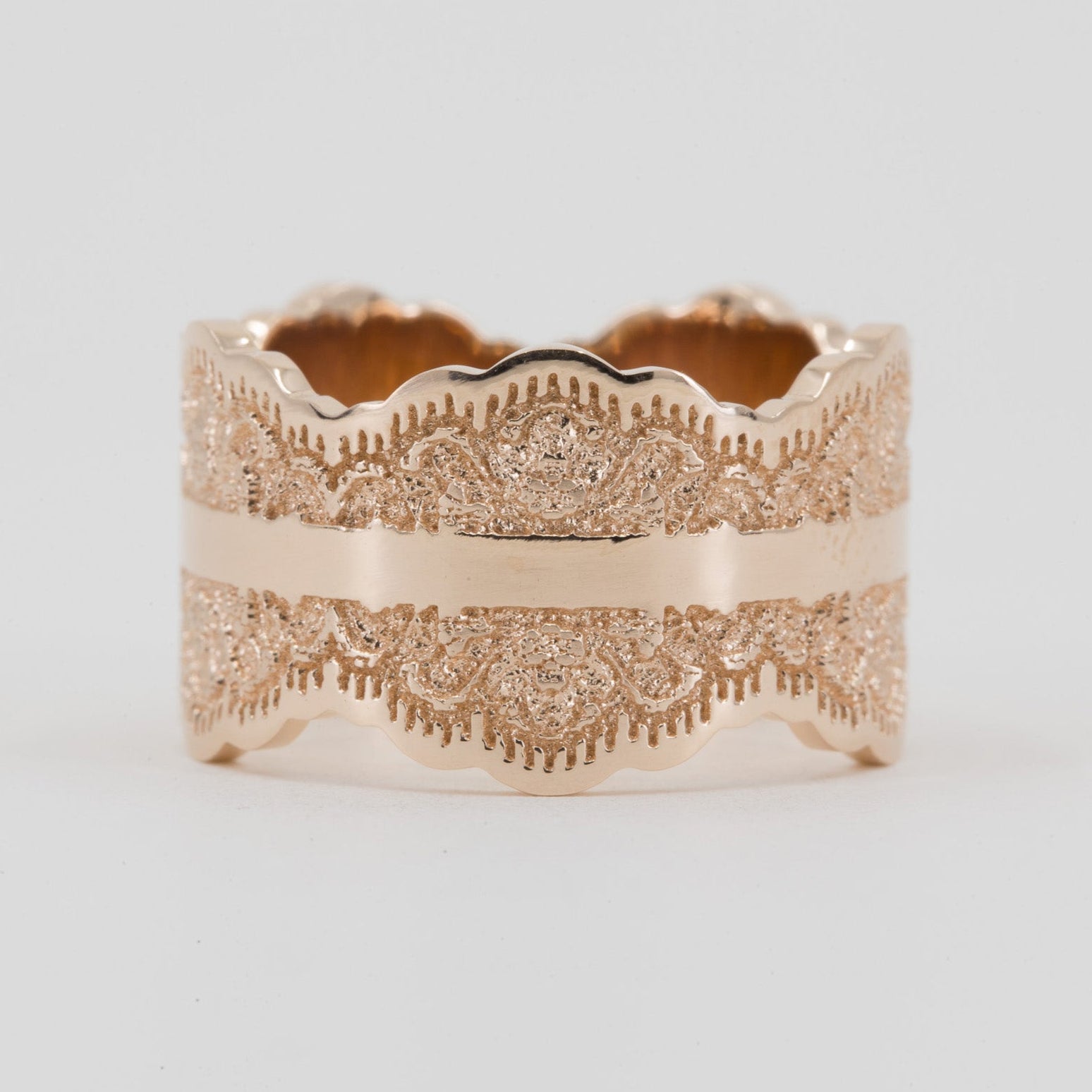 Gia Lace Wedding Ring