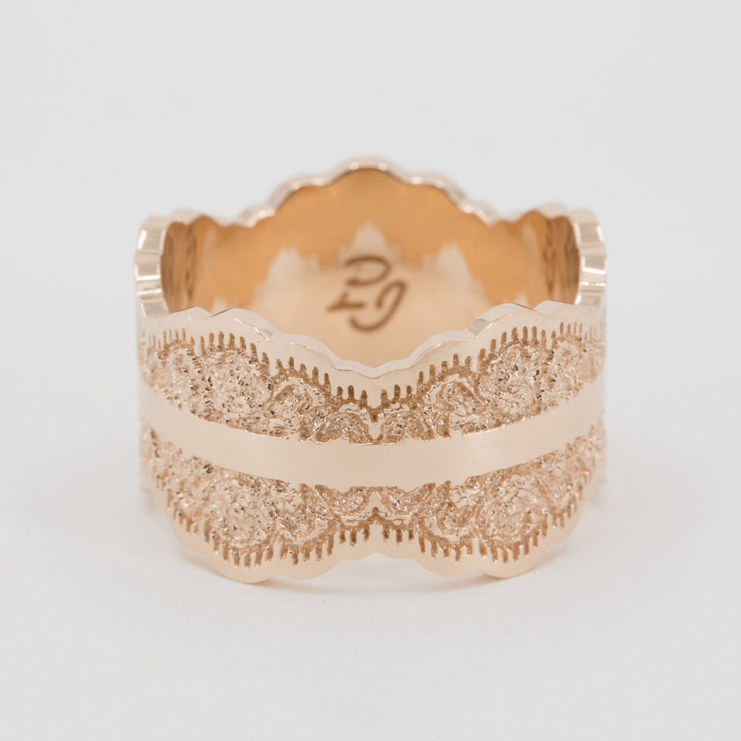 Gia Lace Wedding Ring