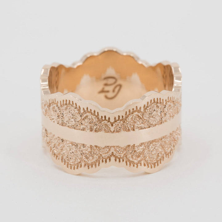 Gia Lace Wedding Ring