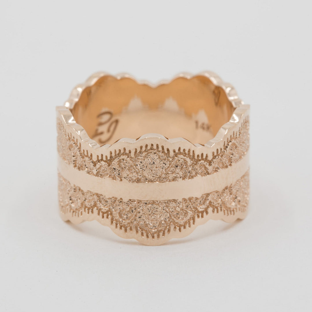 Gia Lace Wedding Ring