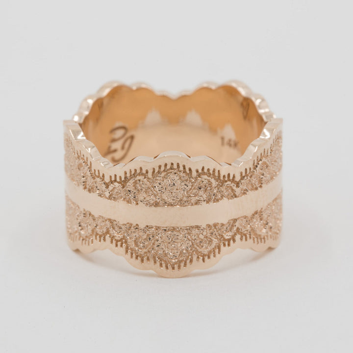 Gia Lace Wedding Ring
