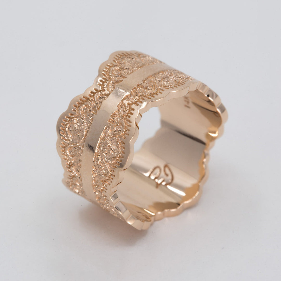Gia Lace Wedding Ring