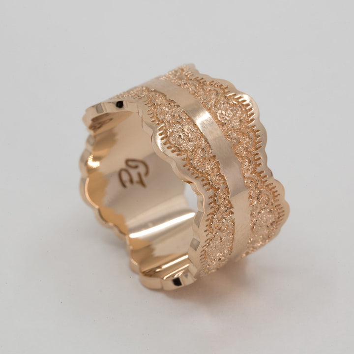 Gia Lace Wedding Ring