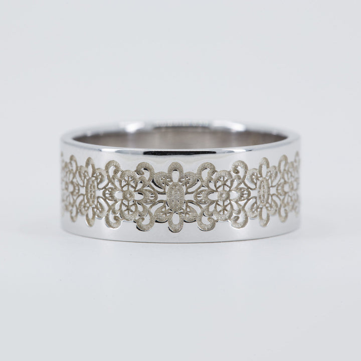 Mika Lace Classic Wedding Ring